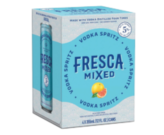 Fresca Mixed Vodka Spritz 12oz 4-Pack Can