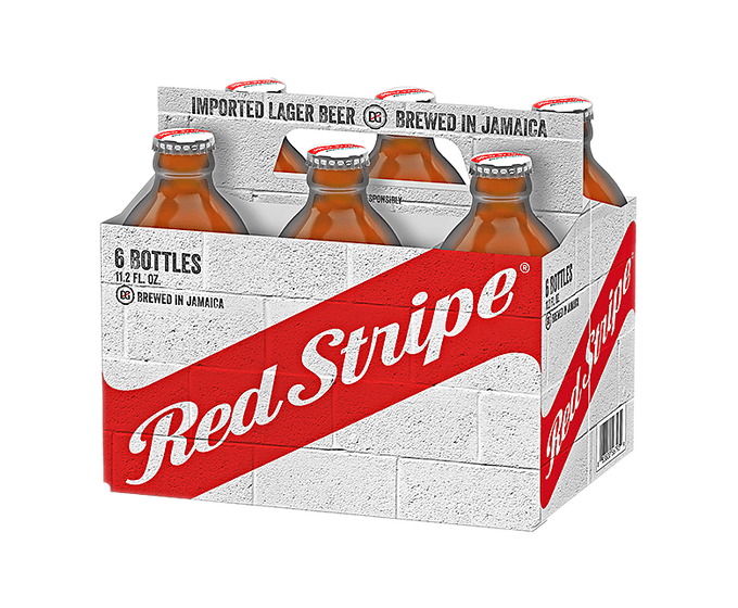 Red Stripe 11.2oz 6-Pack Bottle