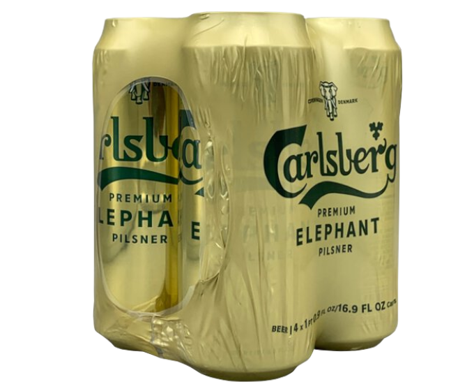 Carlsberg Elephant 16.9oz 4-Pack Can