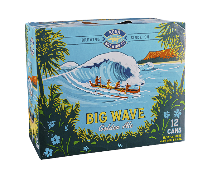 Kona Big Wave 12oz 12-Pack Can