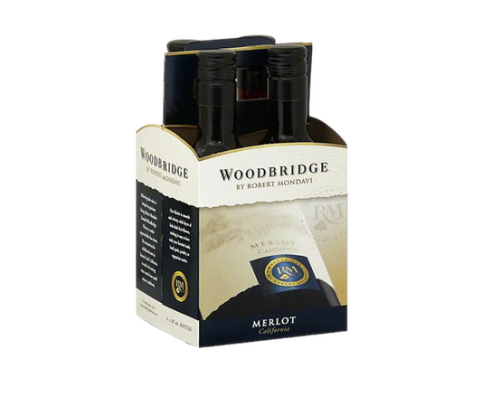 Robert Mondavi Woodbridge Merlot 187ml 4-Pack Bottle (DNO P2)