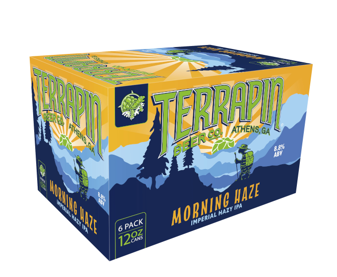 Terrapin Morning Haze Imperial Hazy IPA 12oz 6-Pack Can