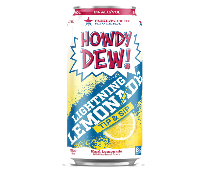 Redneck Riviera Howdy Dew Lightning Lemonade 16oz 6-Pack Can