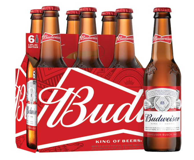 Budweiser 12oz 6-Pack Bottle (DNO P3)