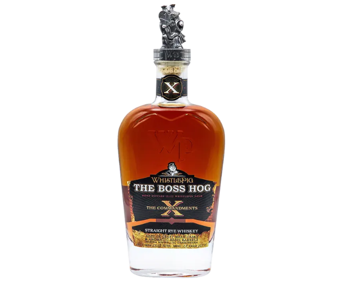 WhistlePig The Boss Hog X The Commandments Straight Rye 750ml