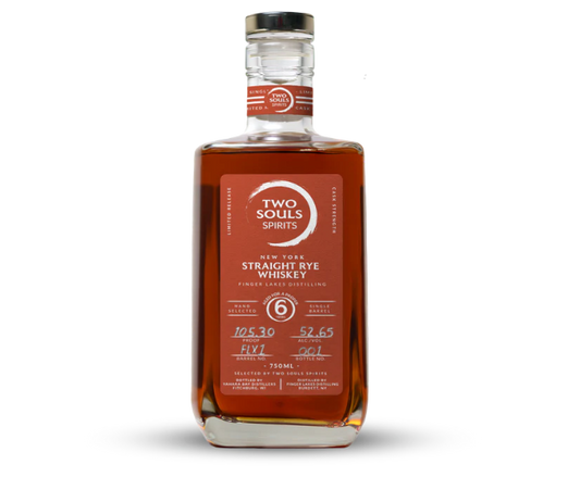 Two Souls Finger Lakes Rye 6 Years 750ml