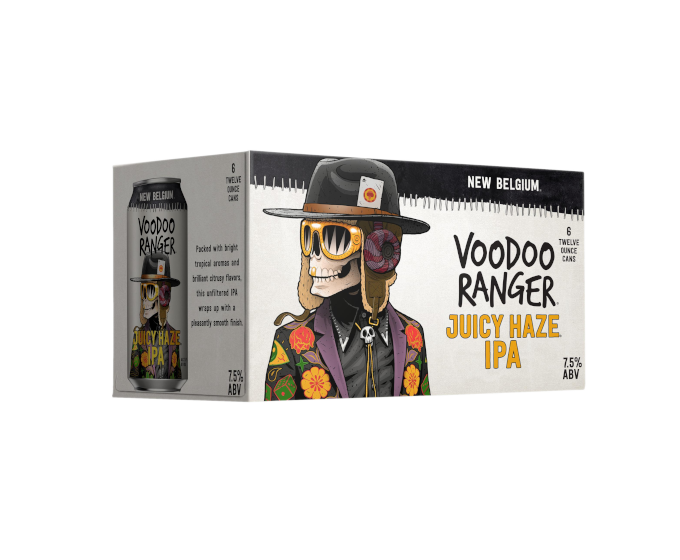 New Belgium Voodoo Ranger Juicy Haze IPA 12oz 6-Pack Can