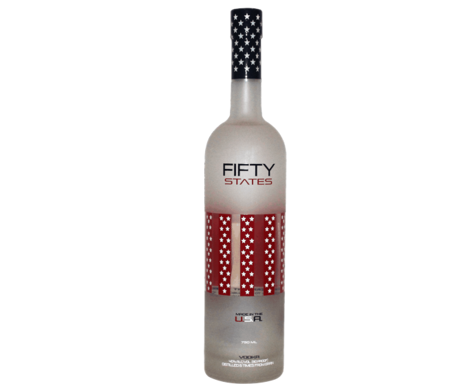 Fifty States Vodka 750ml (Scan Correct Item)