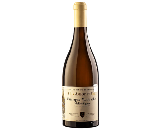 Domaine Guy Amiot Chassagne Montrachet Vieilles Vignes Blanc 2020 750ml (No Barcode)