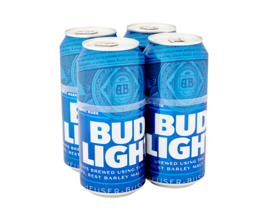 Bud Light 16oz 4-Pack Can