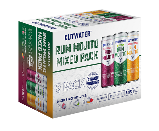 Cutwater Rum Mojito Variety 12oz 8-Pack Can