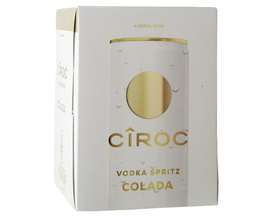 Ciroc Vodka Spritz Colada 355ml 4-Pack Can