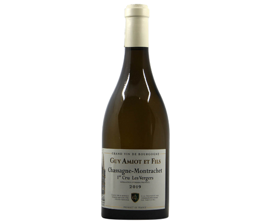 Domaine Guy Amiot Chassagne 1er Les Vergers 2019 750ml (No Barcode)