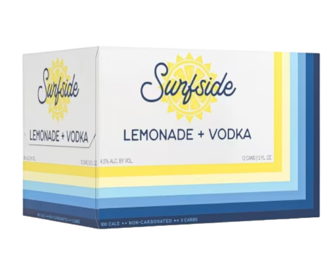 Surfside Lemonade 12oz 4-Pack Can