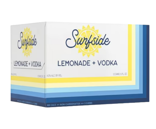 Surfside Lemonade 12oz 4-Pack Can