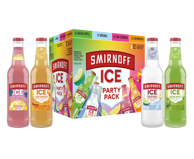 Smirnoff Ice Party Pack 11.2oz 12-Pack Bottle