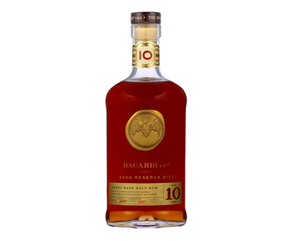 Bacardi Gran Reserva Rare Gold 10 Years 750ml