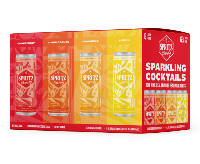 Spritz Society Variety Pack 8.4oz 8-Pack Can