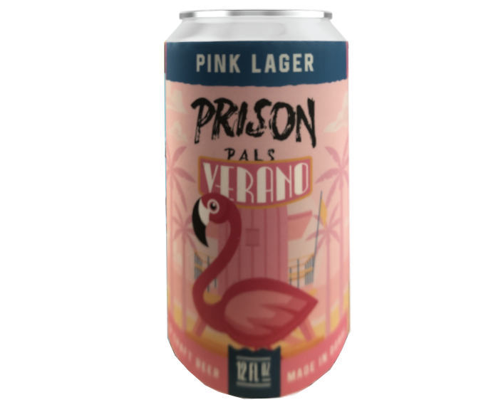 Prision Pals Verano Pink Lager 12oz 6-Pack Can