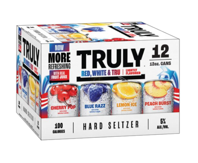 Truly Red White And Tru 12oz 12-Pack Can
