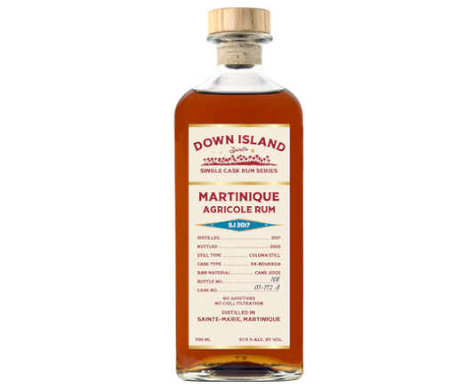 Down Island Martinique Single Cask Rum 700ml