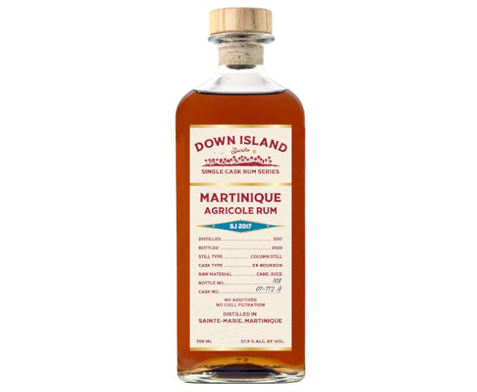 Down Island Martinique Single Cask Rum 700ml