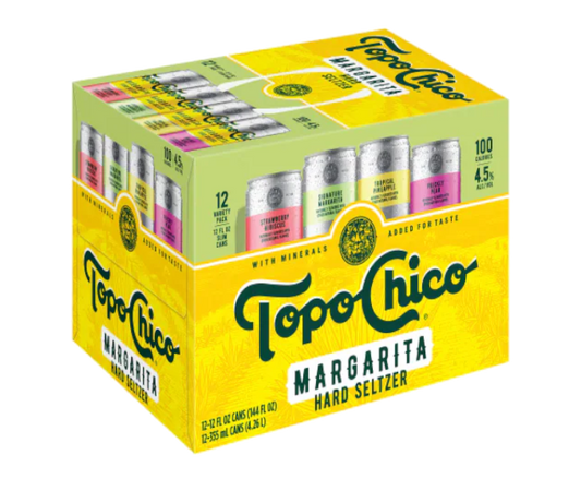 Topo Chico Margarita Spiked Seltzer Variety Pack 12oz 12-Pack Can