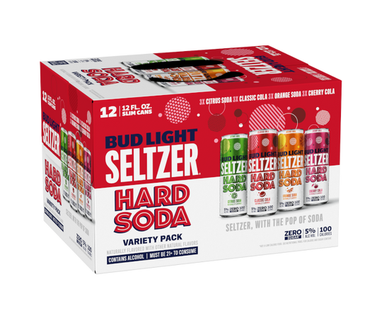 Bud Light Seltzer Hard Soda Variety 12oz 12-Pack Can