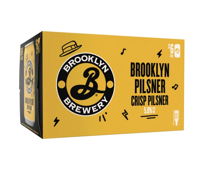 Brooklyn Pilsner 12oz 6-Pack Can