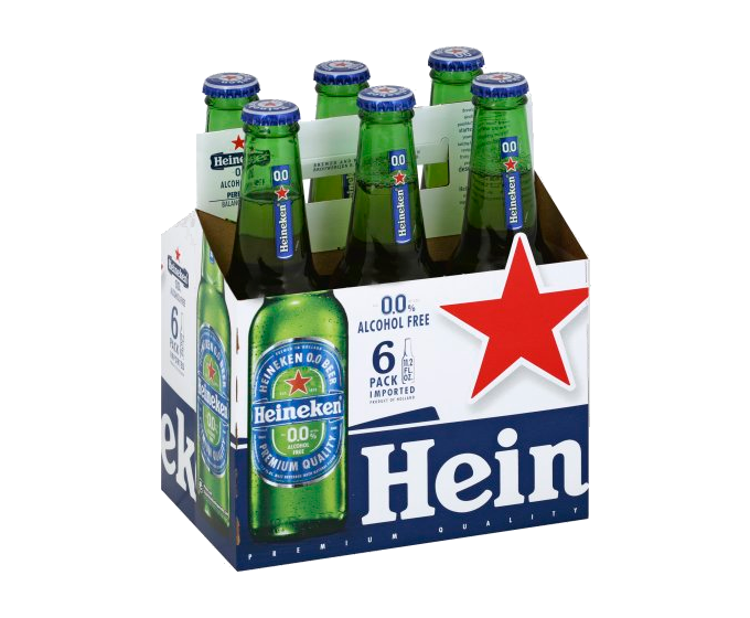 Heineken 00 Non Alcoholic 11.2oz 6-Pack Bottle