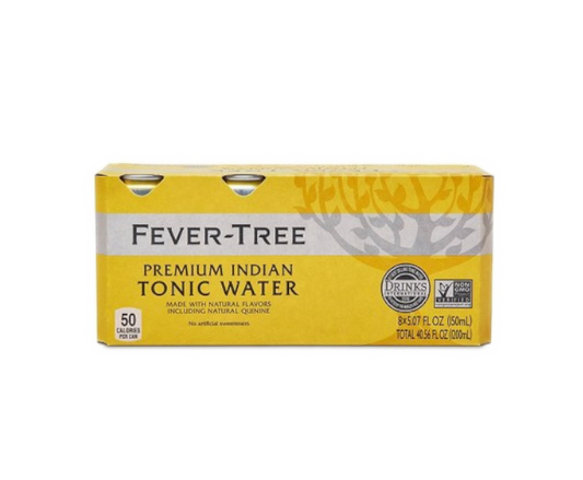 Fever Tree Indian Tonic Water 5oz 8-Pack Can