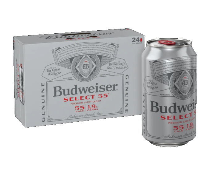 Budweiser Select 55 12oz 24-Pack Can