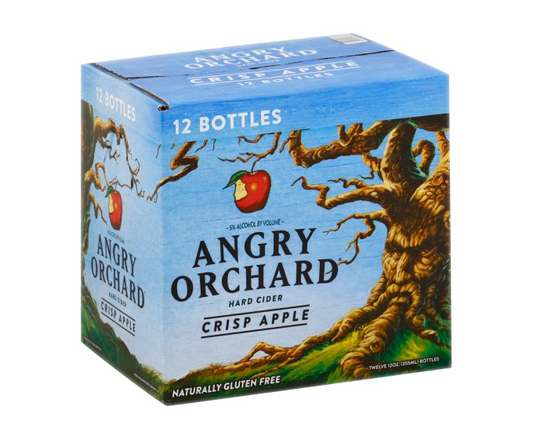 Angry Orchard Crisp Apple 12oz 12-Pack Bottle