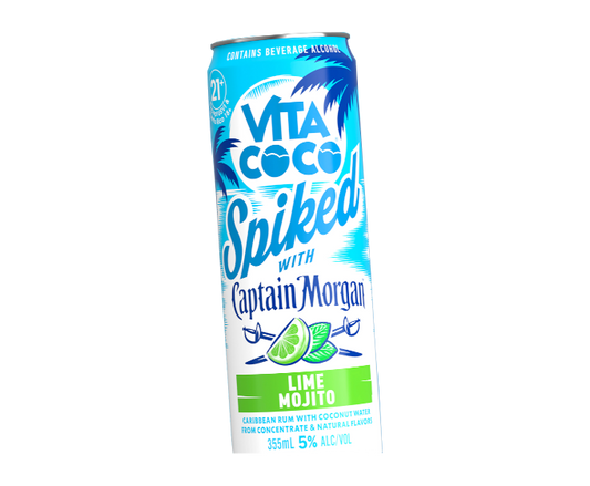Vita Coco Spiked With Captain Morgan Lime Mojito 12oz 4-Pack Can