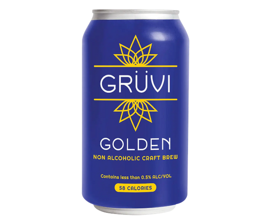 Gruvi NA Golden Lager 12oz 6-Pack Can