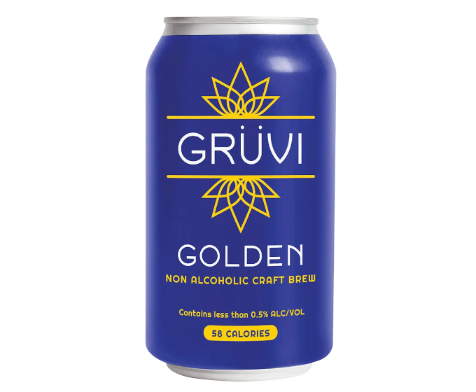 Gruvi NA Golden Lager 12oz 6-Pack Can