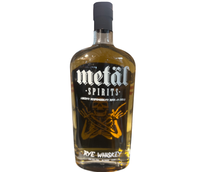 Metal Spirits Rye Whiskey 750ml