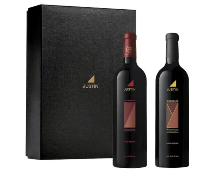 Justin Justification And Isosceles 2-Pack Gift Box 750ml