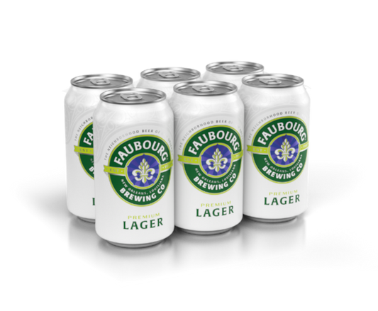 Faubourg Premium Lager 12oz 6-Pack Can