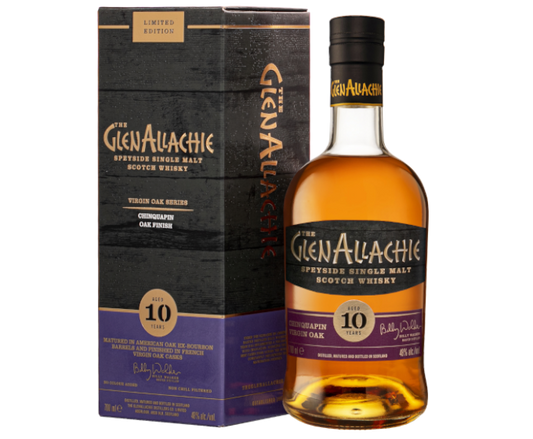 The GlenAllachie 10 Years Chinquapin Virgin Oak Finish SM 700ml