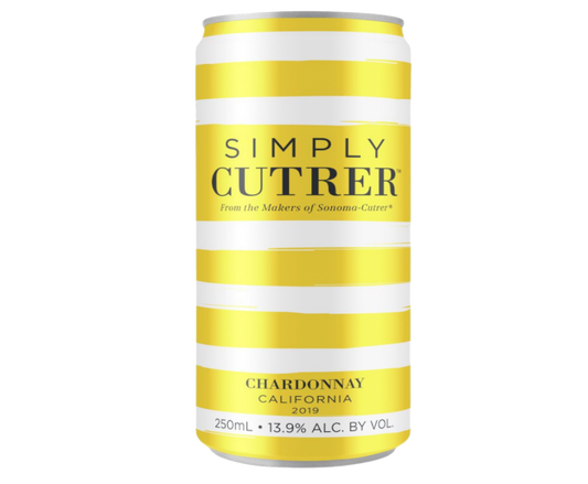 Sonoma Simply Cutrer Chard 250ml Single Can
