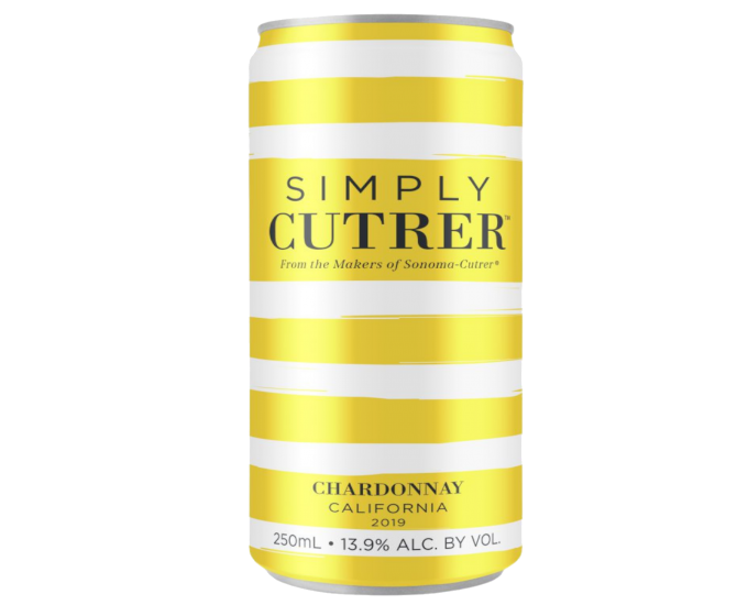 Sonoma Simply Cutrer Chard 250ml Single Can