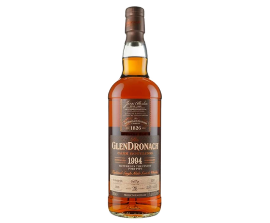 Glendronach 25 Years Port Pipe 750ml