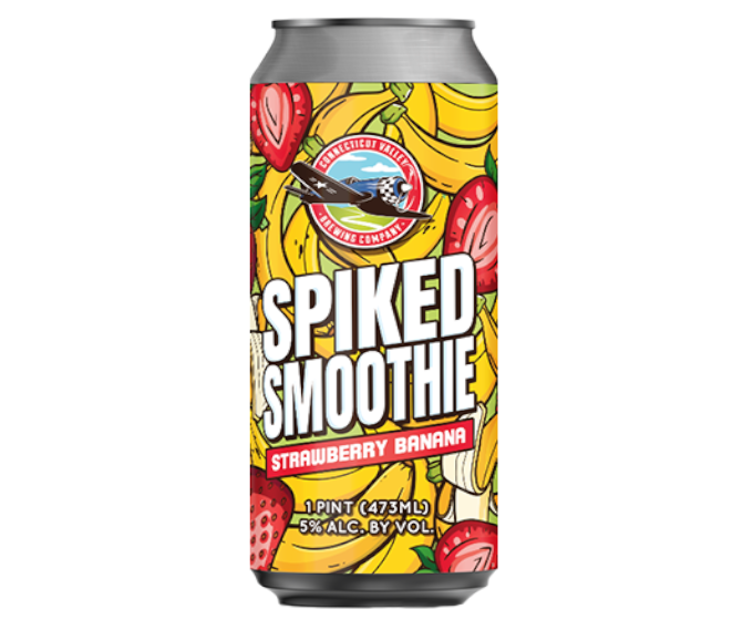 CVB Spiked Smoothie Strawberry Banana 16oz 4-Pack Can