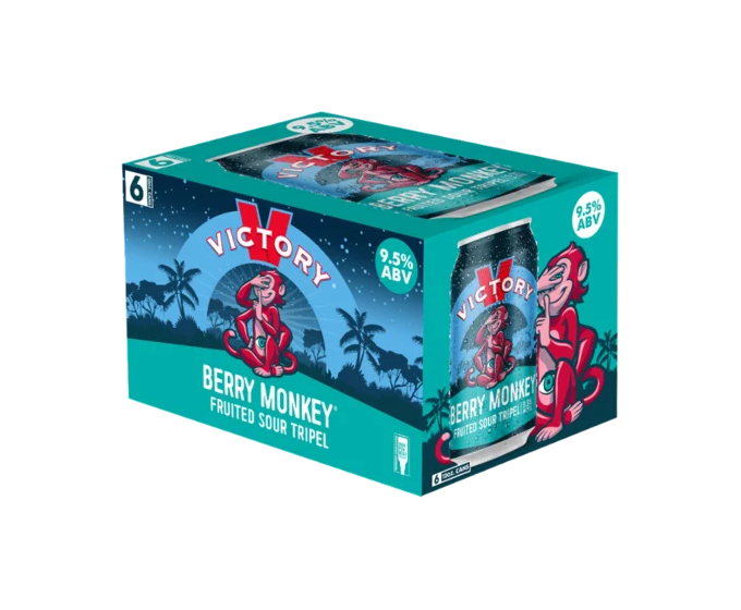 Victory Berry Monkey 12oz 6-Pack Can