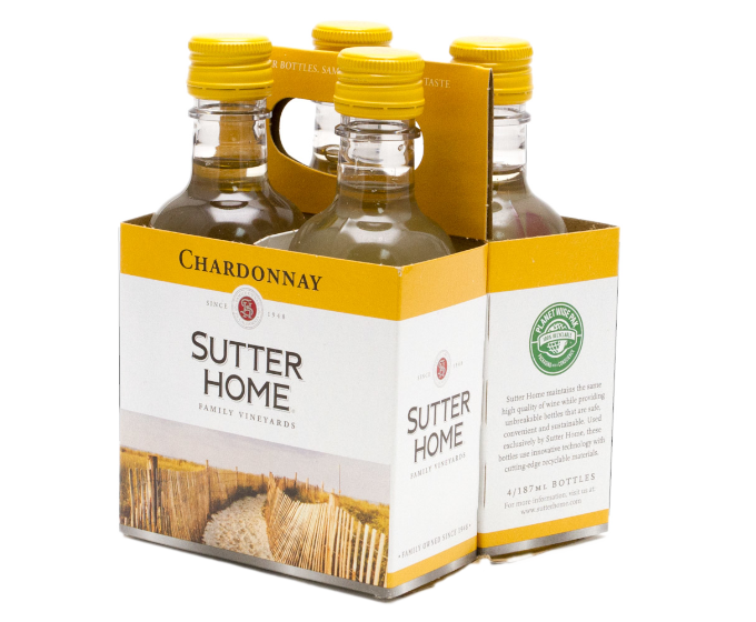 Sutter Home Chard 187ml 4-Pack Bottle